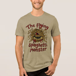 Camiseta O monstro do espaguete voador