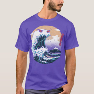 Camiseta O monstro Excelente de Kanagawa