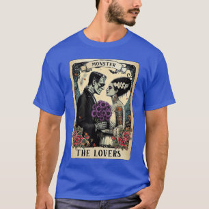 Camiseta O Monstro Frankenstein e os Noivos Loversarot Ca