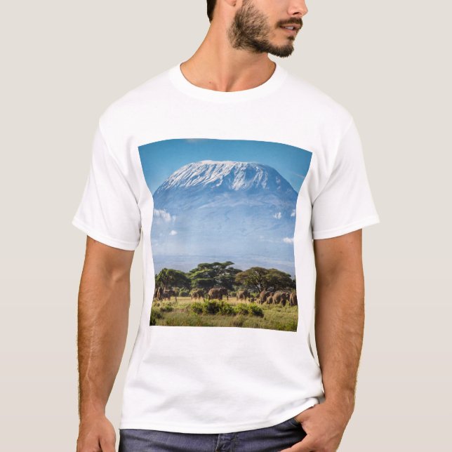 Camiseta O Monte Kilimanjaro (Frente)