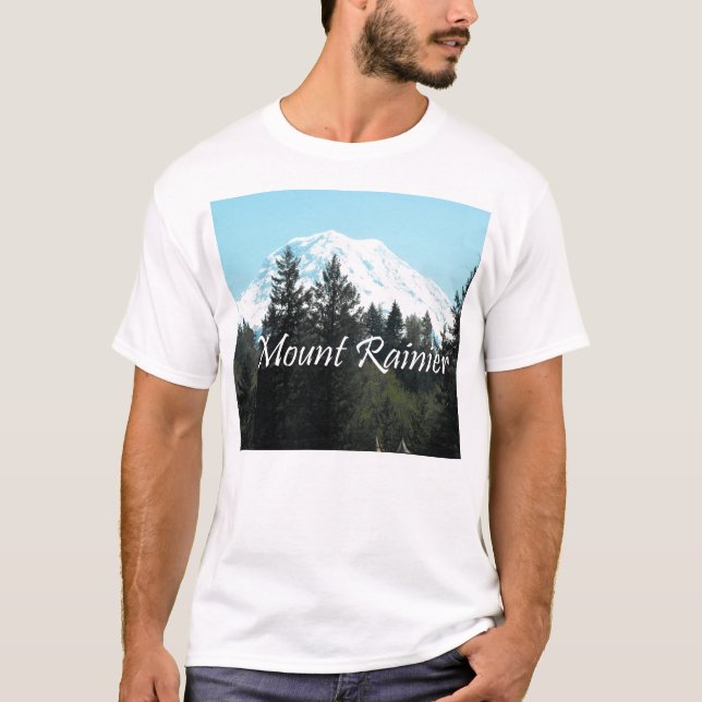 Camiseta O Monte Rainier (Frente)