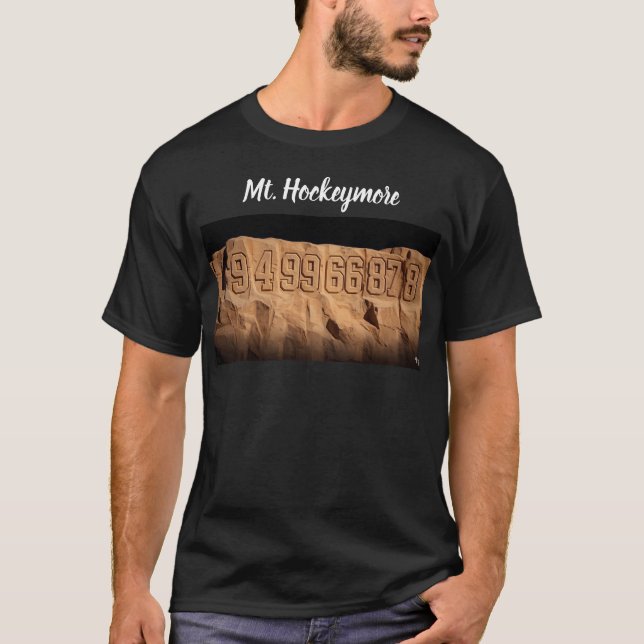 Camiseta O Monte Rushmore do Patrimônio do Hóquei (Frente)