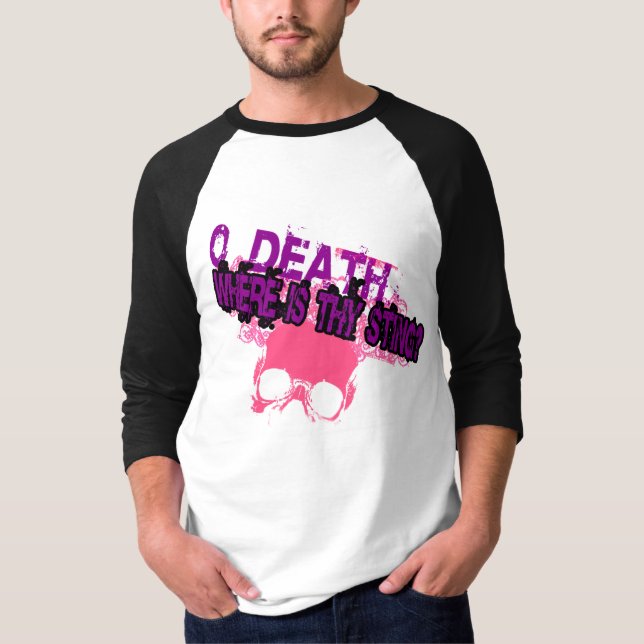 Camiseta Ó Morte, Onde Está Tua Picada? (Frente)