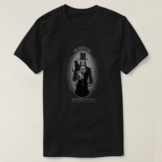 Camiseta O Mortician (Frente do Design)