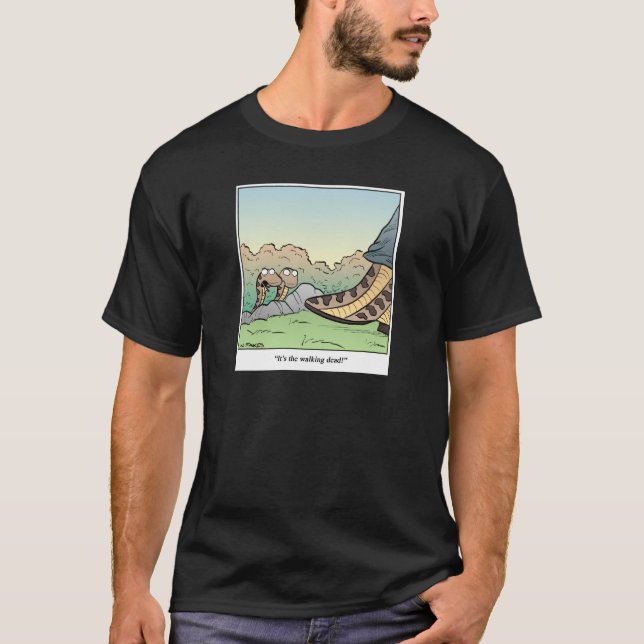 Camiseta O morto de passeio (Frente)