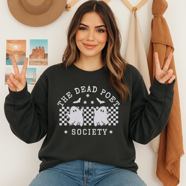 Camiseta O Morto Poeta da Sociedade Ghost Galloween (Criador carregado)