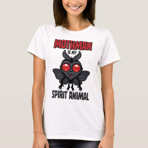 Camiseta O Mothman é Meu Animal Espiritual