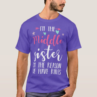 Camiseta O Motivo Pelo Qual Temos Regras Meia Idade 3 Irmãs