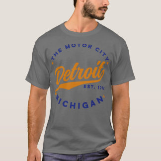 Camiseta O Motor City Detroit