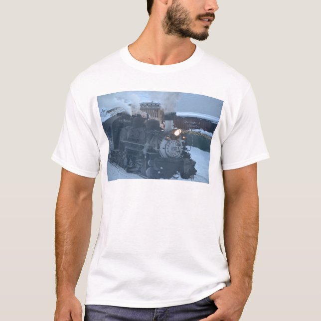 Camiseta O motor expresso polar (Frente)