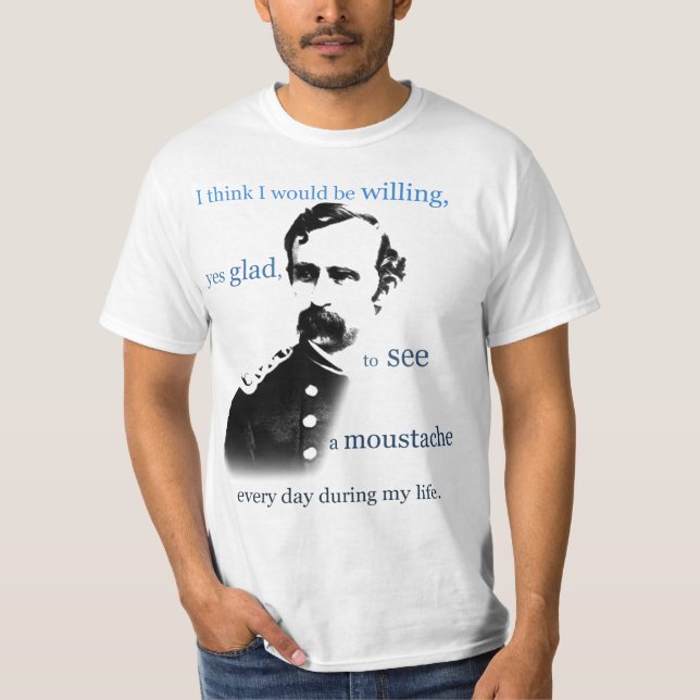 Camiseta O Moustache é bom (Frente)