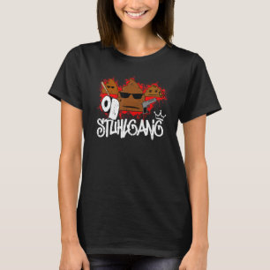 Camiseta O Movimento Bowel Com Poop Coroa Os Melhores Amigo
