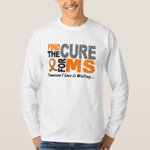 Camiseta O MS da esclerose múltipla encontra a cura 1