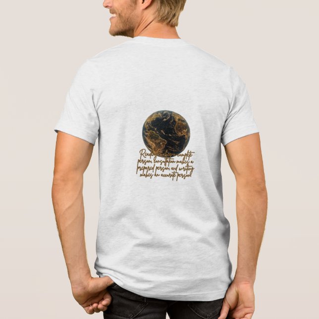 Camiseta o mundo (Verso)