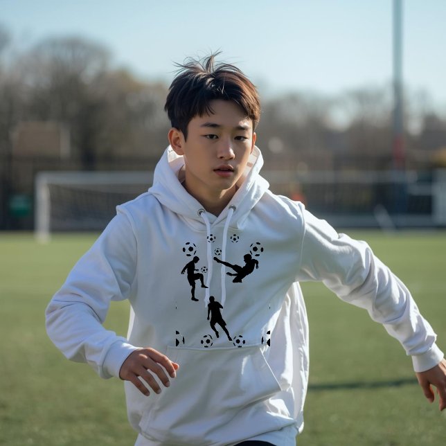 Camiseta O Mundo do Futebol Kids Hoodie (Criador carregado)