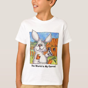 Camiseta O Mundo É Meu Cenoura!