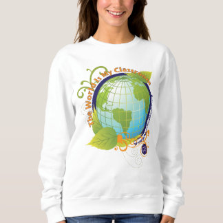Camiseta "O mundo é minha sala de aula "