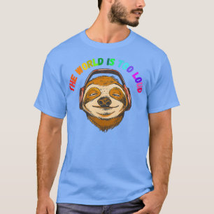 Camiseta O mundo é muito alto a despertar o autismo