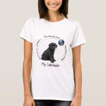O mundo gira em torno de Meu Labrador