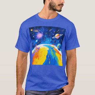 Camiseta O mundo movido pela moça da música