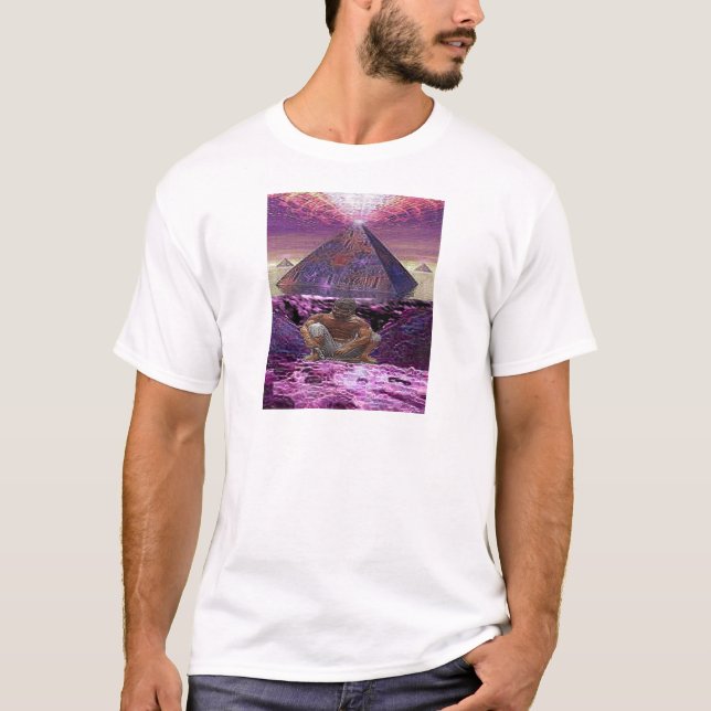 CAMISETA O MUNDO PIRAMID DE ORULA (Frente)