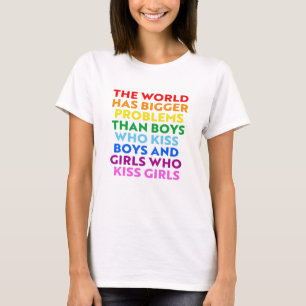 Camiseta O mundo tem problemas maiores