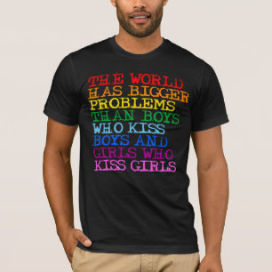 Camiseta O mundo tem problemas maiores