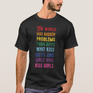 Camiseta O Mundo Tem Problemas Maiores Do Que A Comunidade