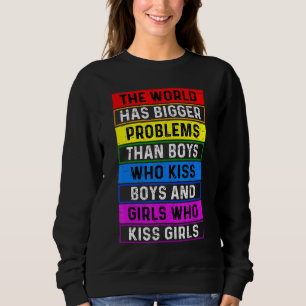 Camiseta O Mundo Tem Problemas Maiores Do Que A Lésbica Gay