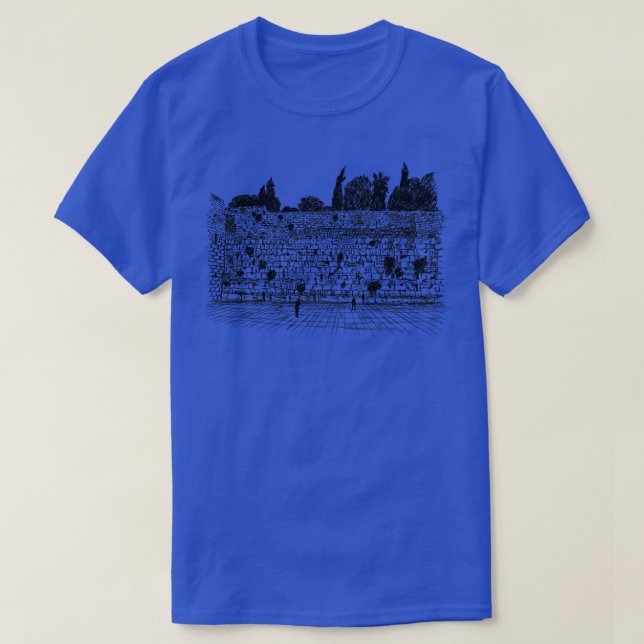 Camiseta O muro ocidental (Frente do Design)