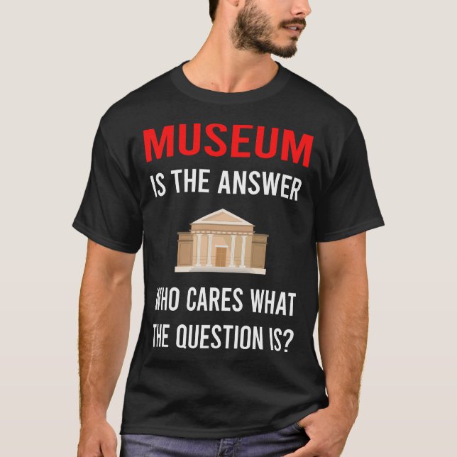 Camiseta O Museu da Resposta (Frente)
