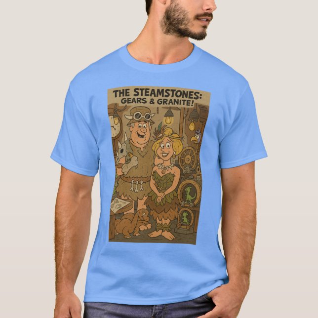 Camiseta O namorado da Steamstones (Frente)