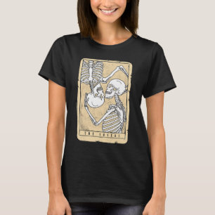 Camiseta O Namorados do Gótico de Astrologia da Placa Tarot