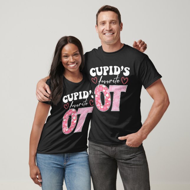 Camiseta O namorados favorito de OT da Cupid (Unissex)