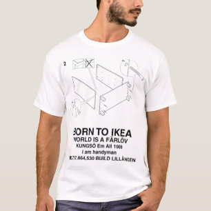 Camiseta O nascer DO MUNDO DA IKEA É UM FÄRLÖV