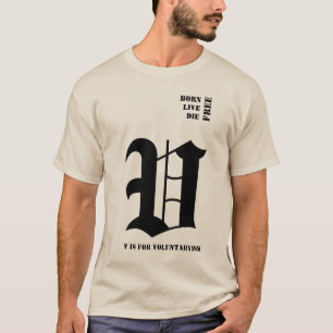 Camiseta O nascer vivo morre livre