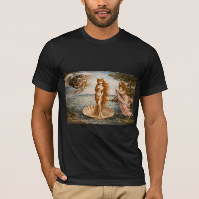 Camiseta O Nascimento de Furry Vênus (Frente)