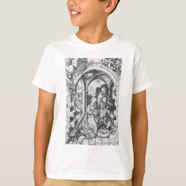 Camiseta O Nascimento de Jesus (por Martin Schongauer)