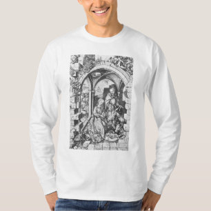 Camiseta O Nascimento de Jesus (por Martin Schongauer)