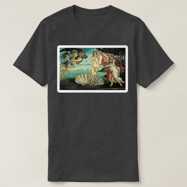 Camiseta O Nascimento De Vênus 21 (Frente do Design)