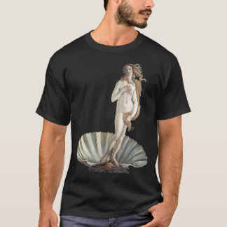 Camiseta O nascimento de Vênus por Sandro Botticelli