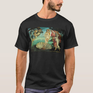 Camiseta O nascimento de Venus por Sandro Botticelli