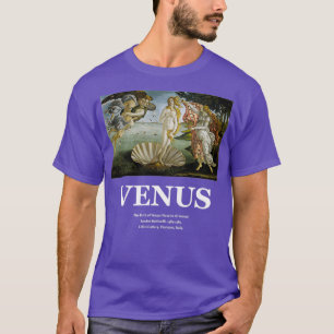 Camiseta O Nascimento de Vênus Sandro Botticelli 6