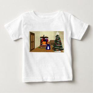 Camiseta O Natal da Lontra Oliver