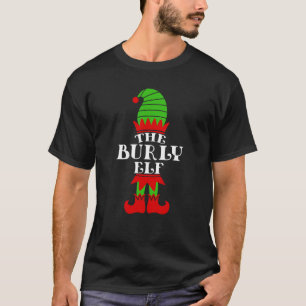 Camiseta O Natal do Elfo Robusto Correspondência Família Co