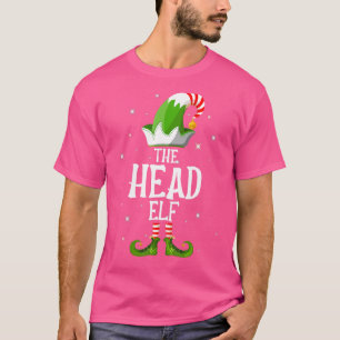 Camiseta O Natal do Grupo de Combinação Familiar do Elf Che