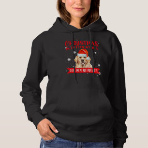 Camiseta O Natal É Melhor Com Um Cão De Retriever Ouro