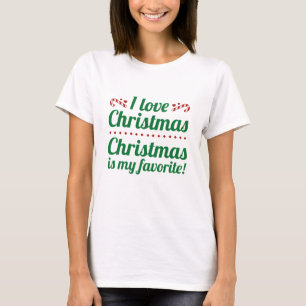 Camiseta O Natal É Meu Favorito