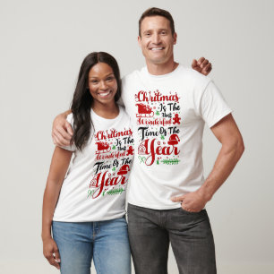 Camiseta O Natal É O Mais Maravilhoso