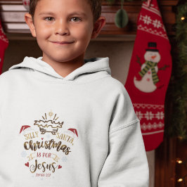 Camiseta O NATAL É PARA JESUS Cute Christian Boy